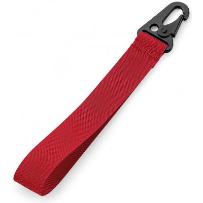 Prívesok na kľúče s karabínou Bag Base key Clip červená