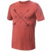 Tričko krátke pánske SENSOR MERINO ACTIVE SNSR terracotta M
