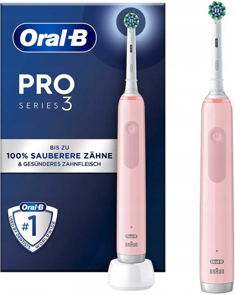 Oral-B Pro 3 3000 Cross Action Pink