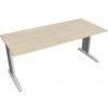Hobis Pracovný stôl Cross, 180x75,5x80 cm, agát/kov