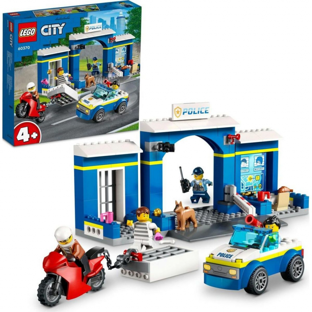 LEGO® City 60370 Naháňačka na policajnej stanici