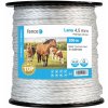 Lano pre elektrické ohradníky, priemer 4,5 mm, biele