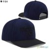 Fox šiltovka Moto-X Corduroy hat, midnight, one size