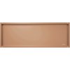 Balneo nástenná nika bez ráfika WALL-BOX ONE NO RIM nerezová oceľ 90x30x10 cm meď