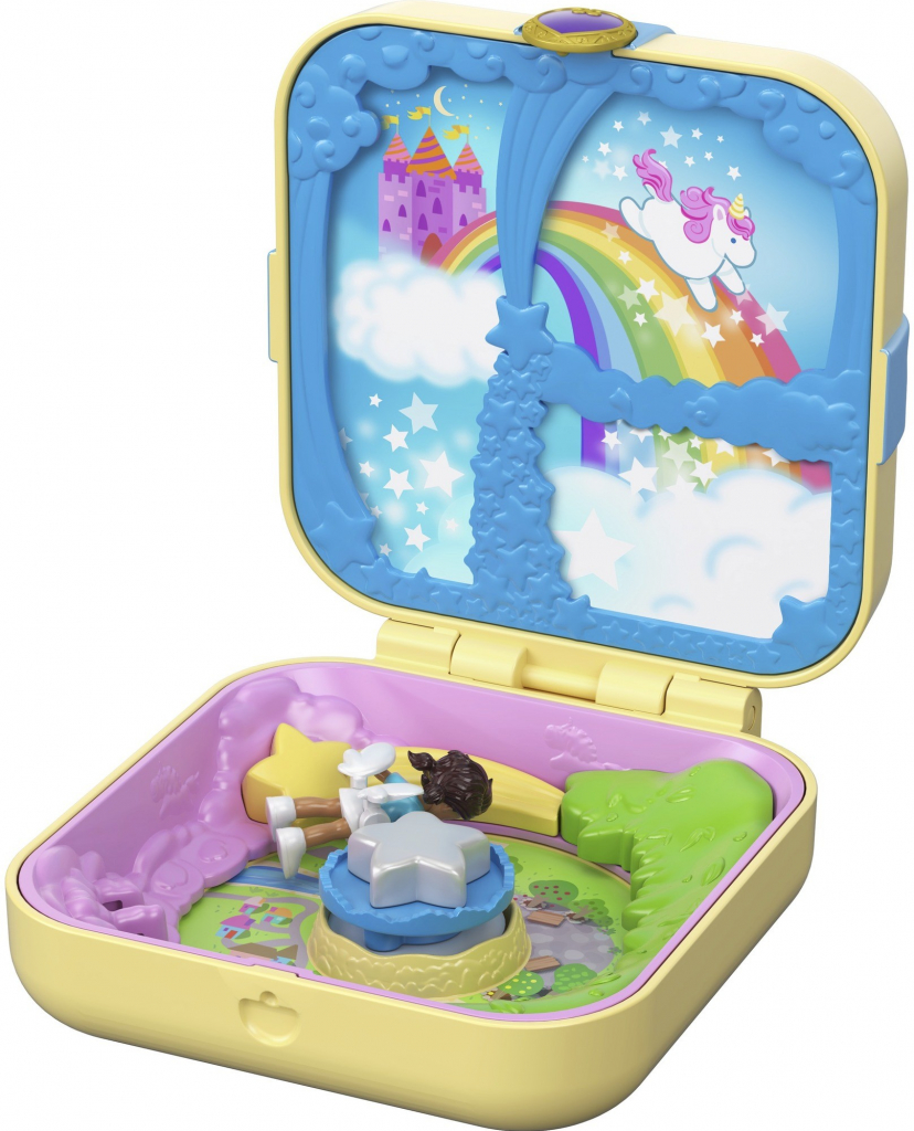 Mattel Polly Pocket pidi svět v krabičce Unicorn Utopia