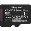 Kingston Pamäťová karta microSD 1TB Canvas Select+ G3 150MB/s