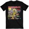 Iron Maiden Tričko Killers V.2. Album Track list Unisex Black L