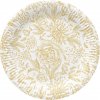 Papierový tanier PAW Eco 23 cm Rose Peonies / 8 ks