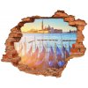 Fototapeta diera na stenu 3D Tehla venice 90x70 cm