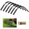 VEVOR Náhradné zuby do hrablí na trávnik, 6 ks, záhradné hrable pre traktor