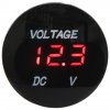 Digitálny voltmeter 5-48V červený