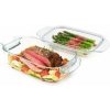 Pekáč s poklopom GrandCHEF 34 x 19 cm, sklenený