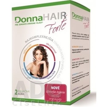 Donna Hair Forte 2 mesačná kúra 60 tabliet