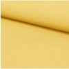 Mondo Italia Jednofarebná látka Panama stretch MIG44 pastelovo žltá, šírka 150 cm Žltá