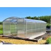 Polykarbonátový skleník GERA PLUS šírka 3m profil 40x20mm Dĺžka: 8 metrov, POLYKARBONÁT: 10 mm