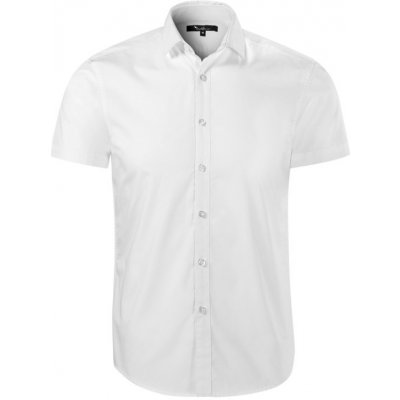 Malfini Premium Flash 260 pánská košile krátký rukáv bílá MAL-26000