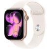 Inteligentné hodinky Apple Watch Series 11 GPS + Cellular 46mm ružovo zlatý hliník - svetlo rumený športový remienok - M/L (MFCJ4WF/A)