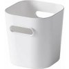 Úložný box, plastový, 0,6 l, SMARTSTORE Compact Mini, biely