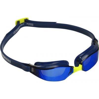 Aquasphere Plavecké okuliare - XCEED TITANIUM MIRROR modrá/žltá/modrá