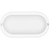 ECOLITE OVAL LED-BH12W BI nástěnné svítidlo BÍLÉ, 351640.10