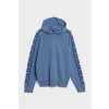 MIKINA KARL LAGERFELD CASHMERE LOGO HOODIE NAVY MELANGE