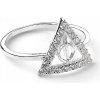 Carat Shop Strieborný prsteň Harry Potter Dary smrti s kryštálmi BHPSR002