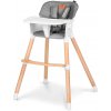 Lionelo | Lionelo - Detská jedálenská stolička 2v1 KOEN Šedý kameň | LN0347