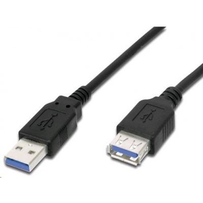 Predlžovací kábel USB PremiumCord 3.0 Super rýchly 5Gbps A-A, MF, 9pin, 1m ku3paa1bk