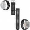 Náhradný remienok pre inteligentné hodinky inSPORTline Rodamo a Zakuro, perfo čierny