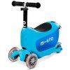 Detské odrážadlo a kolobežka Micro Mini2Go Deluxe farba Blue