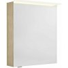 Sapho LINEX galérka s LED osvetlením, 60x70x15cm, ľavá/pravá, brest Bardini LX060-0013