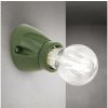 | Orion - Nástenné svietidlo FROST 1xE27/60W/230V zelené | WA 2-1367 grün/Kera