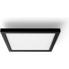 Philips Hue Smart osvetlenie - Inteligentné stropné LED svietidlo, 30x30 cm, 19 W, stmievateľné, s ovládačom, biele svetlo, čierna 929003597801