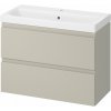 Cersanit Moduo umývadlo so skrinkou 80 cm béžová S801-595