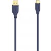 Hama USB-C 2.0 kábel typ A-C 0,75 m, Flexi-Slim, modrý - HAMA 200635