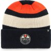 47 Brand Pánská zimní čepice Edmonton Oilers NHL Clubhouse Jennings ’47 Cuff Knit