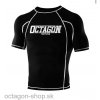 Rashguard - Octagon - Fight Wear - čierna/biela