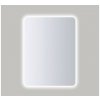 LED zrkadlo do kúpeľne s osvetlením Ambiente Rounded 60 x 80 cm 411-446