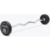 ZIVA XP Urethane EZ Barbell 12.5 kg obojručná činka bicepsová