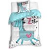 Carbotex KIDS obojstranné obliečky ZEBRA 140x200 70x90