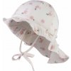 STERNTALER Klobúk s ochranou krku kvetinky organická bavlna zelená dievča- 45 cm 6-9 m