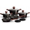 Sada hrncov Berlinger Haus Rosewood z hliníka 10 ks
