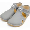 Antal Shoes Detské barefoot papuče - Antal Rascal Basic sivé Veľkosť: 30