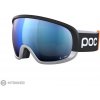 POC Fovea Race okuliare, Uranium Black/Argentite Silver/Partly Sunny Blue Cat. 2