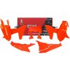 Race Tech 6-dielna plastová súprava hodí sa pre KTM EXC/F 24 fluo oranž