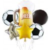 Balón fóliový - Set 7 ks Krígeľ piva (Balóniky ako stvorené na Deň otcov, chlapské narodeniny, či len tak pre potešenie športového nadšenca.)