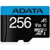 Adata/SDXC/256GB/UHS-I U1 / Class 10/+ Adaptér AUSDX256GUICL10A1-RA1