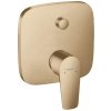 Hansgrohe Talis E vaňová batéria podomietková brúsený bronz 71745140