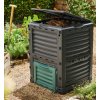 LIVARNO veľký kompostér 1-komorový Vevor 300 litrov čierny