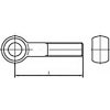 TOOLCRAFT TO-6854853 prstencová skrutka M8 130 mm DIN 444 ocel 25 ks; TO-6854853